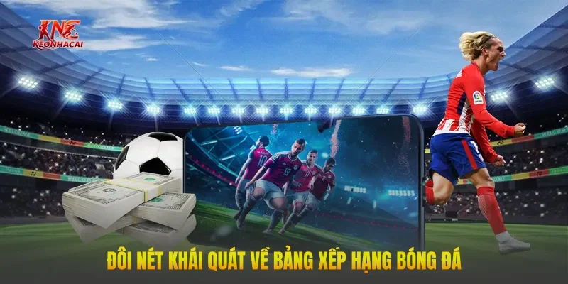 Đôi nét khái quát về bảng xếp hạng bóng đá